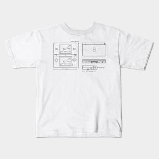 Retro Handheld Dimensions Kids T-Shirt